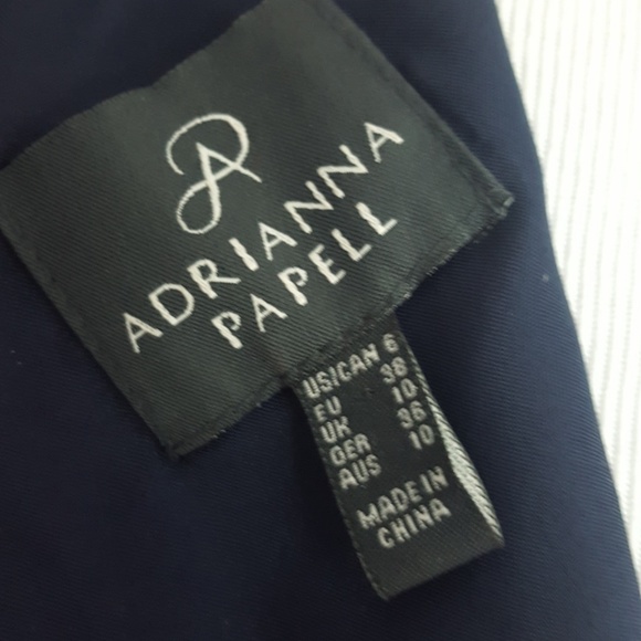 Adrianna Papell Floral Cap Sleeve Dress - Picture 4 of 4